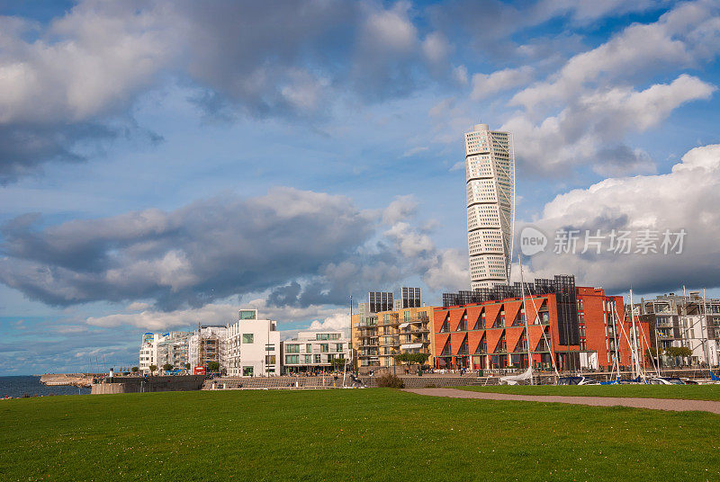 Västra hamnen(西港)邻近Malmö